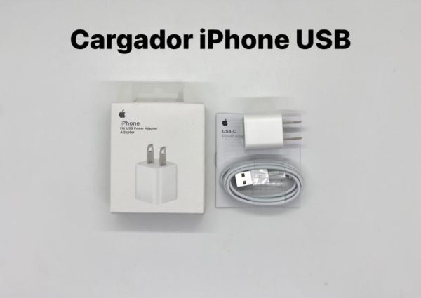 Cargador iPhone Tipo Original 5/6/7/8 5W
