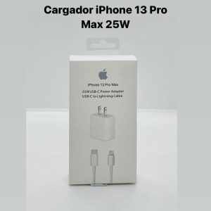 Cargador iPhone 13 Pro Max Tipo C 25W