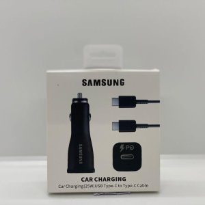 Cargador Carro Samsung PD 25W Tipo C