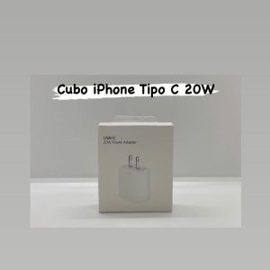 Cubo iPhone 20W Sin logo
