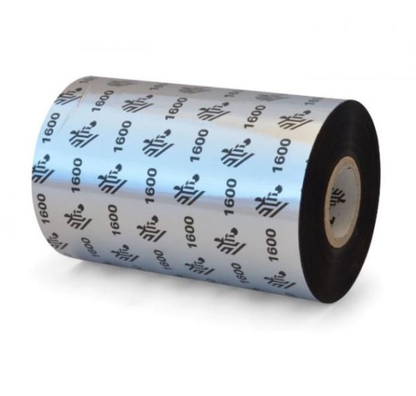 RIBBON TABLETOP ZEBRA RIB WAS 1600 110MM X 450M BOX 18 ZEB-01600BK11045