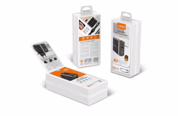 Cargador Casa LDNIO A2502C Lightning 36w