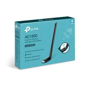 ADAPTADOR TP LINK USB INALAMBRICOARCHER T3U PLUS (US) AC1300
