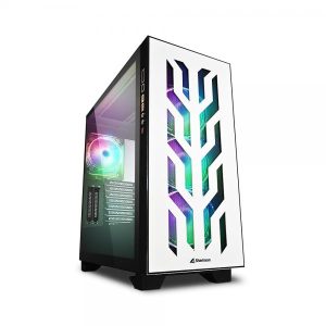CASE SHARKOON GAMING  ELITE SHARK CA300T WHITE (4044951030415)