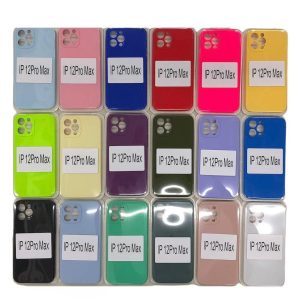 Estuche Tipo Original Liso + Protector de Camara